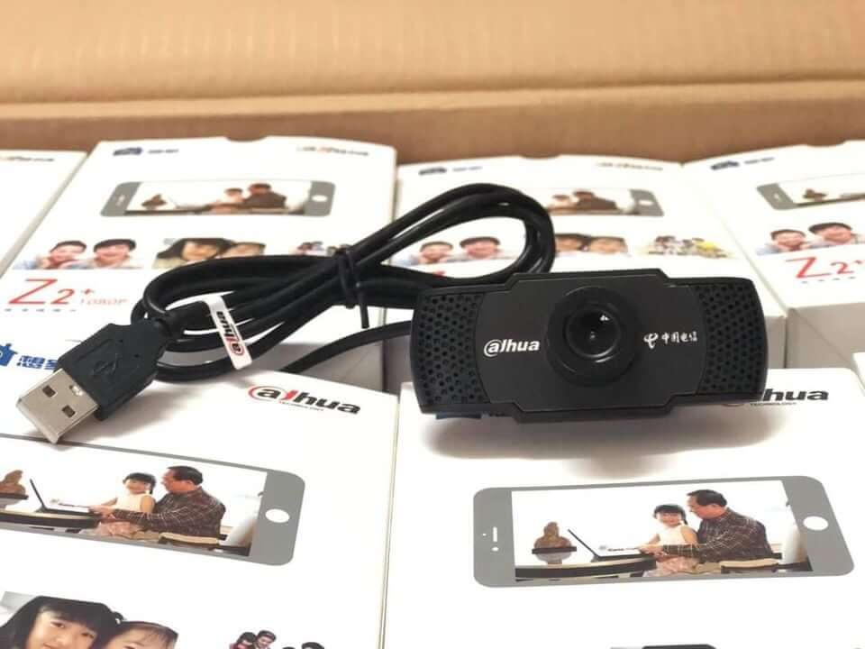 Webcam Dahua Z2+ 1080P - Có Micro - Mẫu webcam học trực tuyến tốt nhất hiện nay